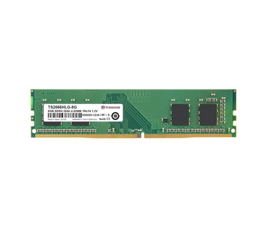 DDR4 8GB 2666MHz TRANSCEND 1Rx16 1Gx16 CL19 1.2V