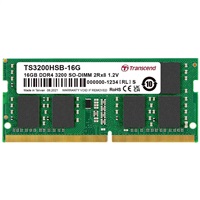 SODIMM DDR4 16GB 3200MHz TRANSCEND 2Rx8 1Gx8 CL22 1.2V