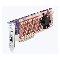 QNAP QM2-2P410G1T rozšiřující karta 1x10GbE, 2xM.2 NVMe 2280 PCIe Gen4x4 pro PC i NAS