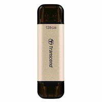 TRANSCEND Flash disk 128GB JetFlash®930C, TLC, USB 3.2/USB typu C (R:420/W:400 MB/s) čierna