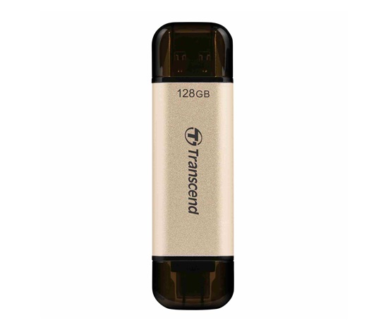 TRANSCEND Flash disk 128GB JetFlash®930C, TLC, USB 3.2/USB typu C (R:420/W:400 MB/s) čierna