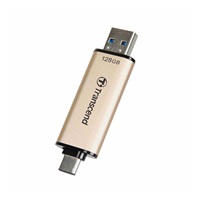 TRANSCEND Flash disk 128GB JetFlash®930C, TLC, USB 3.2/USB typu C (R:420/W:400 MB/s) čierna