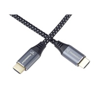 Kábel HDMI PREMIUMCORD 2.1 vysokorýchlostný + ethernetový kábel 8K@60Hz, pozlátené konektory, 3 m