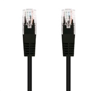 C-TECH kabel patchcord Cat5e, UTP, černý, 0,5m