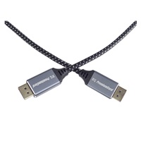 Kábel PREMIUMCORD DisplayPort 1.4 pripojovacie káble, kovové a pozlátené konektory, 0,5 m