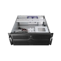 CHIEFTEC skříň Rackmount 4U ATX/mATX, UNC-409S-B-OP, bez zdroje, černá