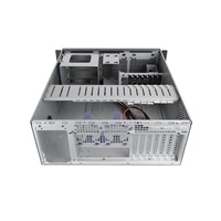 CHIEFTEC skříň Rackmount 4U ATX/mATX, UNC-409S-B-OP, bez zdroje, černá