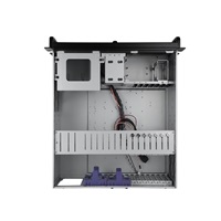 CHIEFTEC Rackmount 4U ATX/mATX, UNC-409S-B, 400W PSF-400B, čierna