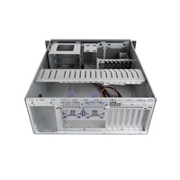 CHIEFTEC Rackmount 4U ATX/mATX, UNC-409S-B, 400W PSF-400B, čierna