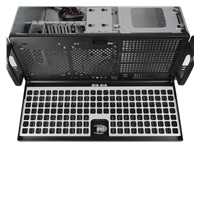 CHIEFTEC Rackmount 4U ATX/mATX, UNC-409S-B, 400W PSF-400B, čierna