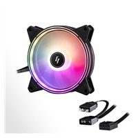 Ventilátor CHIEFTEC RGB NF-1225RGB, 120x120x25 mm, s 3pinovým/ 4pinovým konektorom