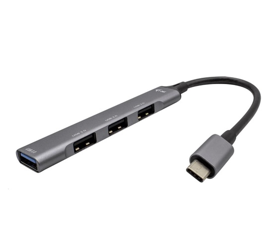 iTec USB-C Metal HUB 1x USB 3.0 + 3x USB 2.