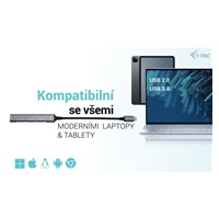 iTec USB-C Metal HUB 1x USB 3.0 + 3x USB 2.