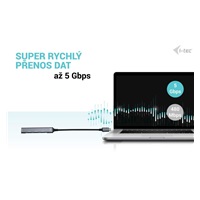 iTec USB-C Metal HUB 1x USB 3.0 + 3x USB 2.