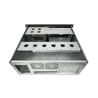 serverová skriňa 1stCOOL IPC 4U-450, 19" Rack Black, bez zdroja napájania