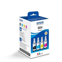 Viacfarebné balenie atramentov EPSON 664 EcoTank
