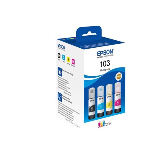 Atrament EPSON 103 EcoTank 4-farebné balenie Multipack