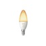 PHILIPS Hue White Ambiance, 1x žárovka svíčková 6,5W E14 B39 DIM