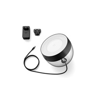 PHILIPS COL Iris Stolní svítidlo Hue White and color ambiance, černá