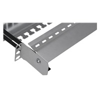 19" modulárny tienený patch panel LEXI-Net 24 portov, čierny, s možnosťou rozšírenia