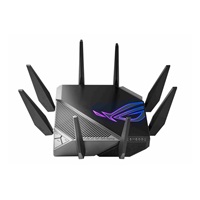 ASUS ROG Rapture GT-AXE11000 (AXE11000) WiFi 6E Extendable Gaming Router, 2.5G port, Aimesh, 4G/5G Mobile Tethering