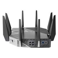 ASUS ROG Rapture GT-AXE11000 (AXE11000) WiFi 6E Extendable Gaming Router, 2.5G port, Aimesh, 4G/5G Mobile Tethering