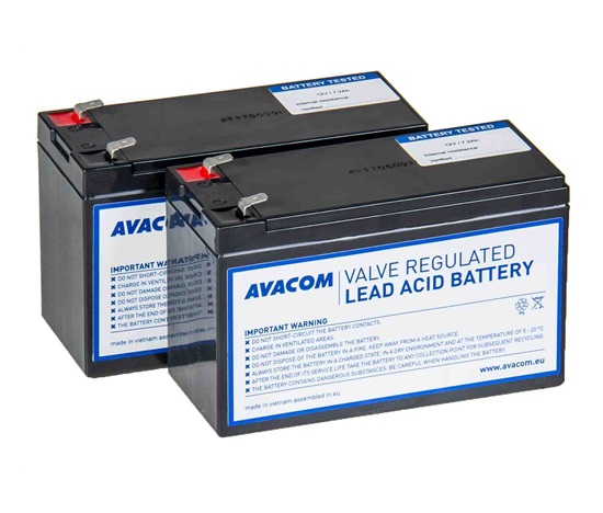 AVACOM AVA-RBP02-12072-KIT - batéria pre CyberPower, EATON, Effekta, FSP Fortron, Legrand