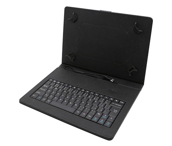 puzdro iGET S10C s klávesnicou pre 10" tablet, čierne