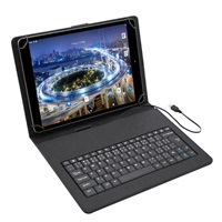 puzdro iGET S10C s klávesnicou pre 10" tablet, čierne
