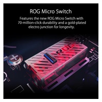 Myš ASUS ROG GLADIUS III (P514), USB, čierna