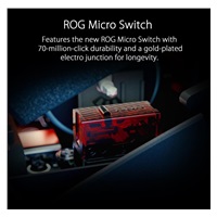 Myš ASUS ROG SPATHA X (P707), bezdrôtová, čierna