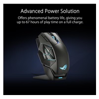 Myš ASUS ROG SPATHA X (P707), bezdrôtová, čierna