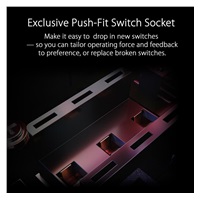 Myš ASUS ROG SPATHA X (P707), bezdrôtová, čierna