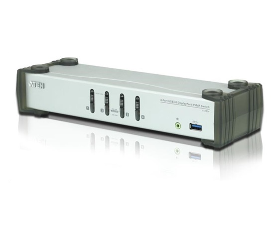 ATEN 4-portový DisplayPort KVMP USB3.0, zvuk
