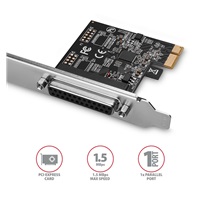 AXAGON PCEA-P1N, radič PCIe - 1x paralelný port (LPT), vrátane. LP