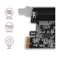 AXAGON PCEA-P1N, radič PCIe - 1x paralelný port (LPT), vrátane. LP