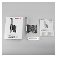 AXAGON PCEA-P1N, radič PCIe - 1x paralelný port (LPT), vrátane. LP