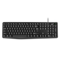 GENIUS klávesnice KB-117/ Drátová/ USB/ černá/ CZ+SK layout