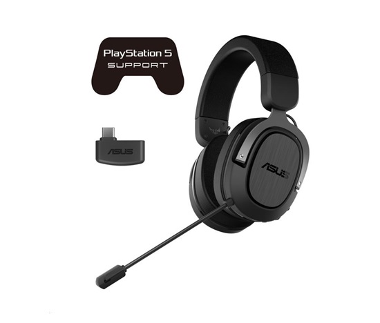 ASUS sluchátka TUF GAMING H3 WIRELESS, Gaming Headset, gun metal