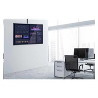 MANHATTAN Stropní držák TV, natáčecí (0-25°/360°, 37”-70”, max. 50kg)