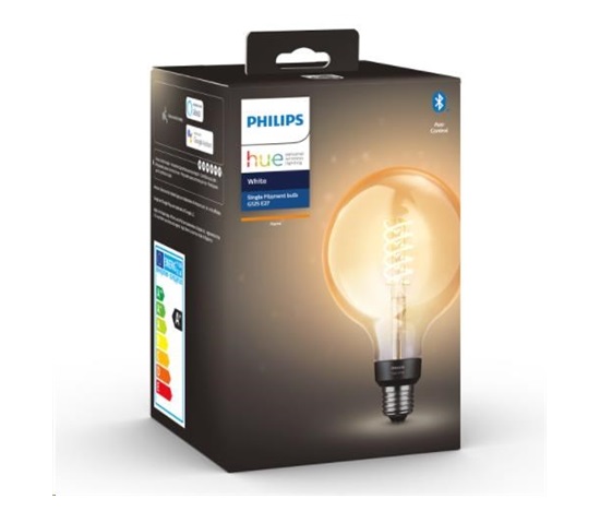 PHILIPS Hue White Filament Globe large 7W E27 G125 DIM