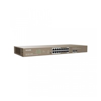 Tenda TEG1118P-16-250W PoE AT Gigabitový switch 230W