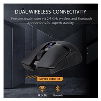Myš ASUS TUF GAMING M4 WL (P306), čierna