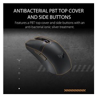 Myš ASUS TUF GAMING M4 WL (P306), čierna