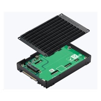 QNAP QDA-UMP4 diskový adaptér 1x M.2 NVMe SSD do U.2 PCIe SSD