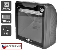 Virtuos 2D čítačka HT-865A, stacionárna, USB, čierna