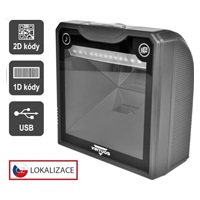 Virtuos 2D čítačka HT-865A, stacionárna, USB, čierna