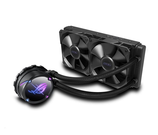 ASUS vodní chladič CPU AIO ROG STRIX LC II 240, 2x120mm, LGA1851, AM4