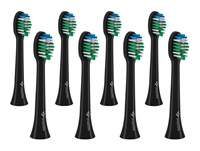 TrueLife SonicBrush Compact Heads Black Standard 8 Pack