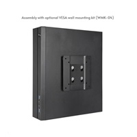 Skriňa CHIEFTEC Compact Series/mini ITX, IX-06B-OP, čierna, bez zdroja